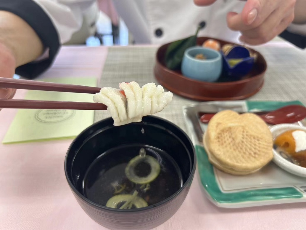 同學 日式料理吸物（湯物）作品