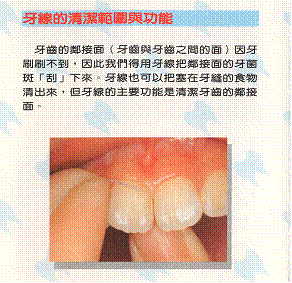 如何正確使用牙線2