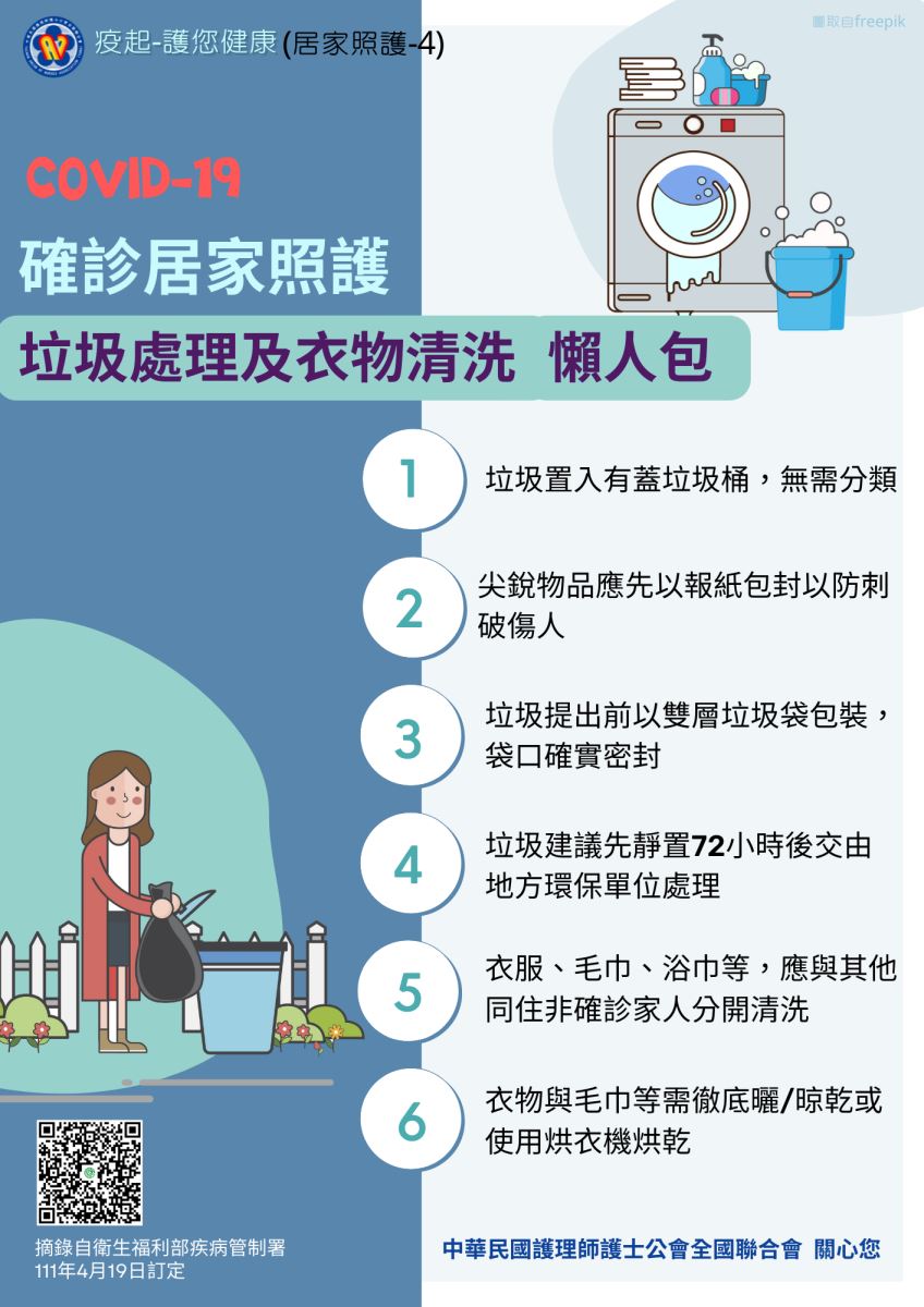 垃圾處理及衣物清洗懶人包